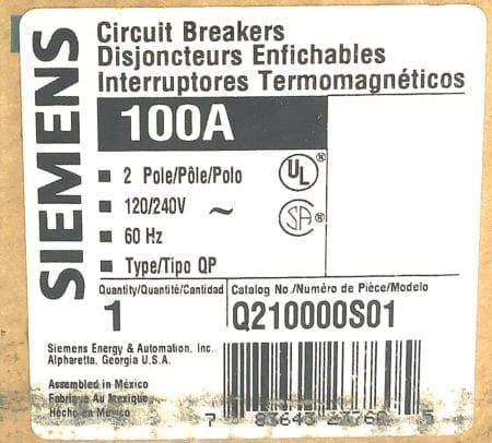 Siemens Q210000S01-NIB