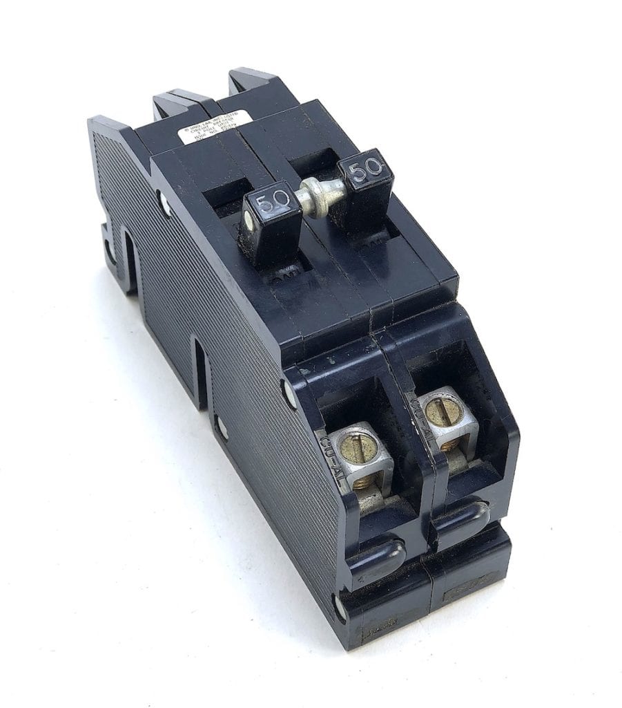 Zinsco 2 Pole 50 Amp 120/240 Vac Circuit Breaker (Y4) Electrical