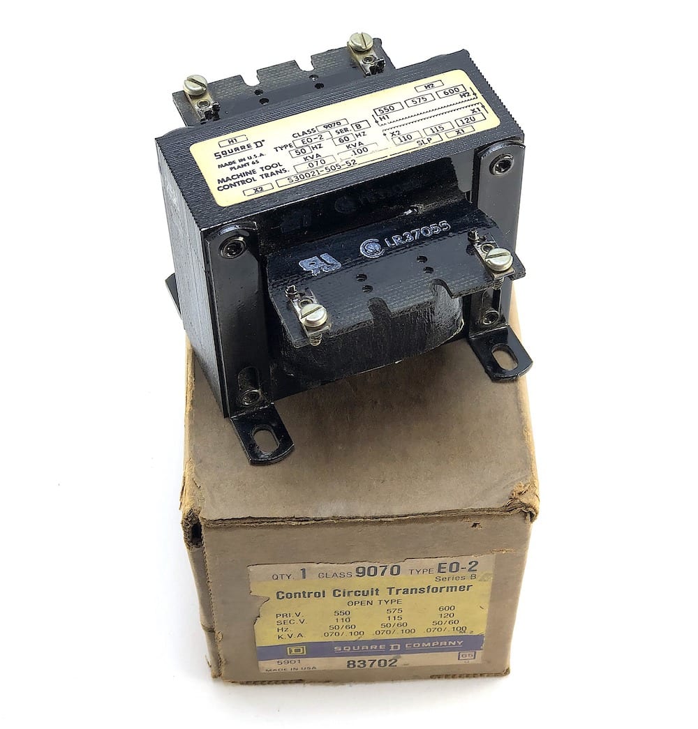 NEW SQUARE D 83751 CONTROL CIRCUIT TRANSFORMER OPEN TYPE 9070 EO-3 