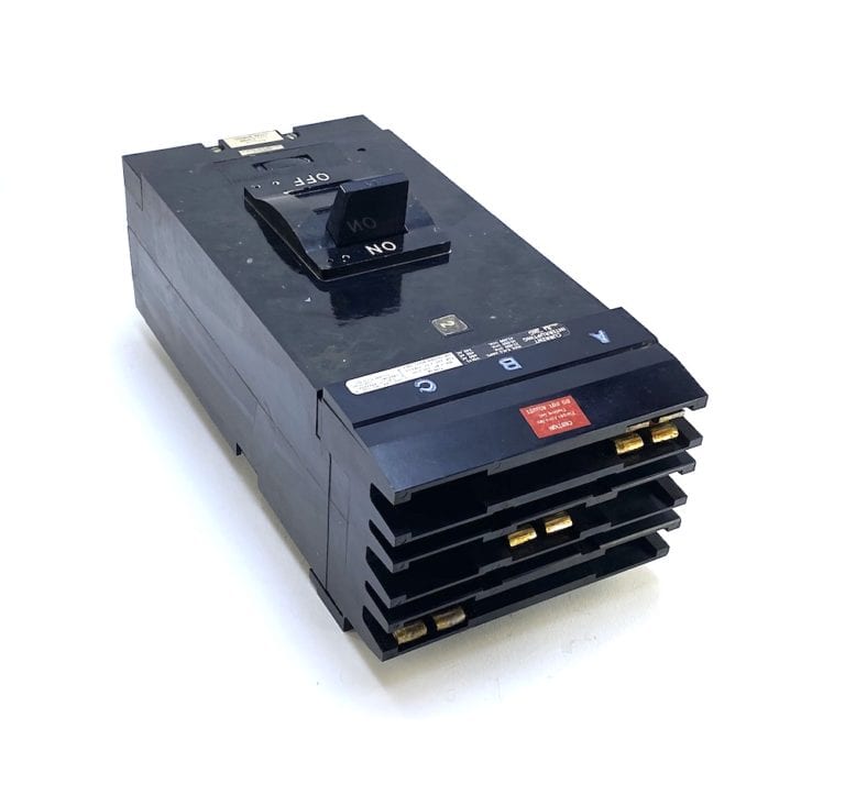 Square D LA36350 3 Pole 350 Amp 600 Vac ILine Circuit Breaker