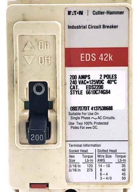 Eaton Cutler Hammer EDS2200