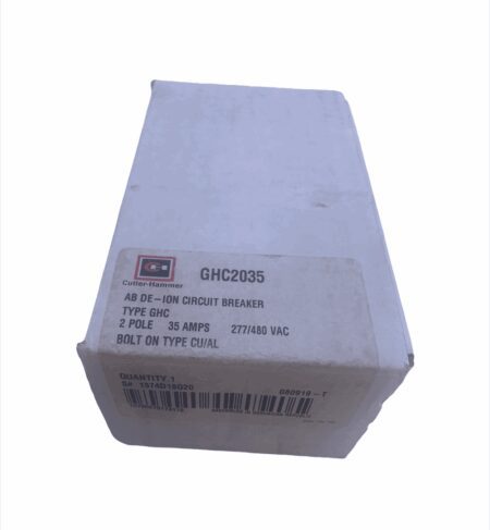 Cutler Hammer GHC2035 2 Pole 35 Amp 277/480 Vac Breaker (NIB)