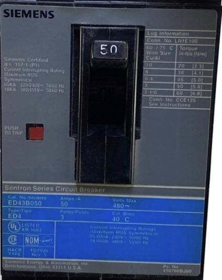 Siemens ED43B050-GL