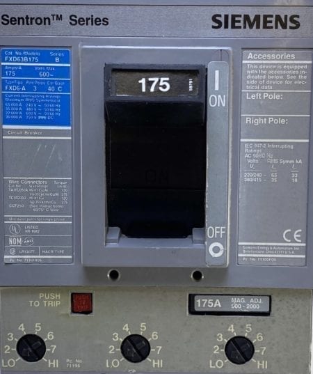 Siemens FXD63B175-175-GL