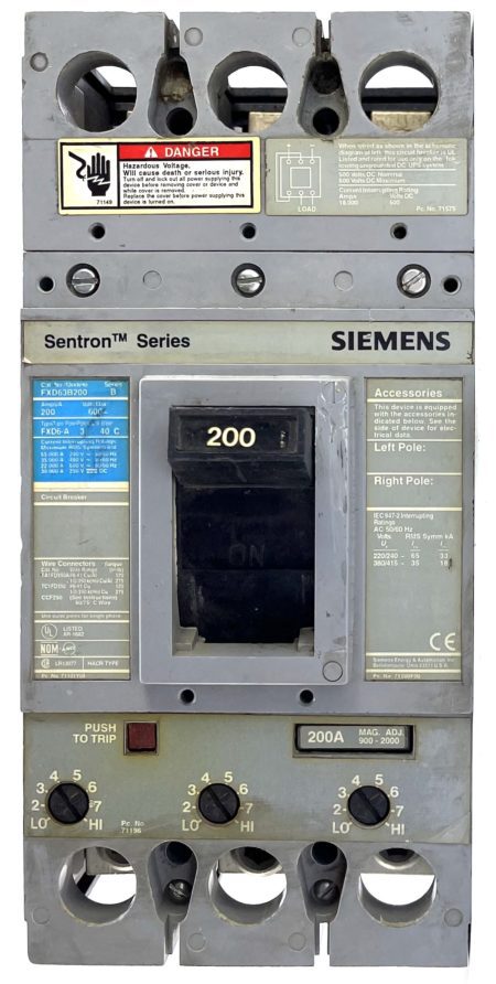 Siemens FXD63B200-200