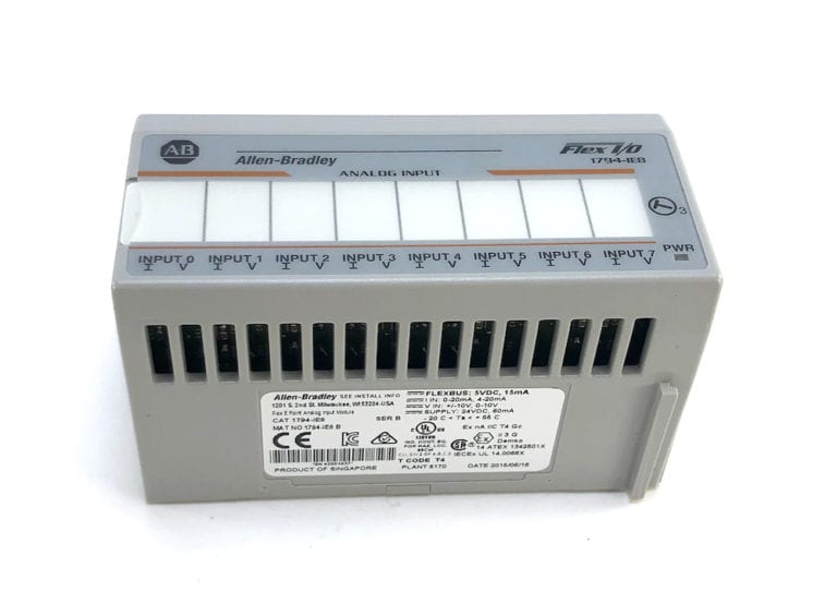 Allen Bradley 1794-IE8 Flex I/O Series B 8 Channel Analog Input Module ...