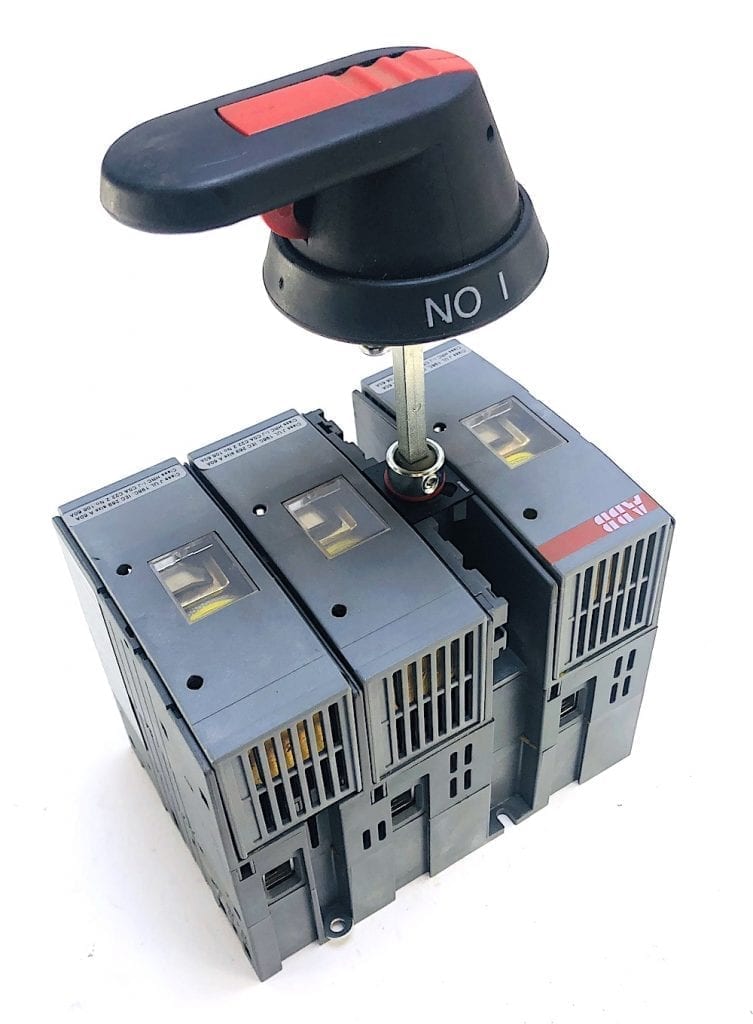 ABB OS60J12 60 Amp 600 Vac Fusible Disconnect Switch w/LPJ35SP Fuse