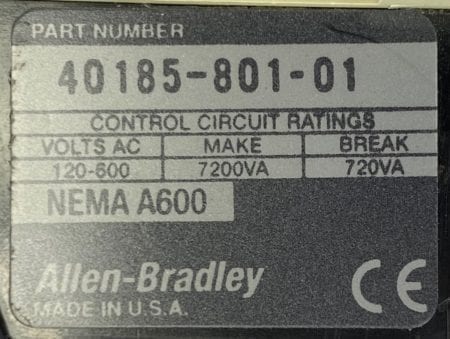 Allen Bradley 509-DOD