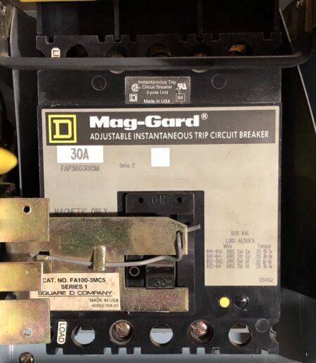 Square D model5-30A-MCC-NS