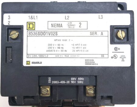 Square D 8536SD01V02S-120