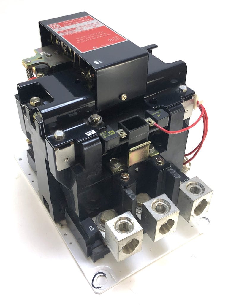 Square D 8903SX014 300A 600V Contactor w/Latching Contacts + 277V Coil