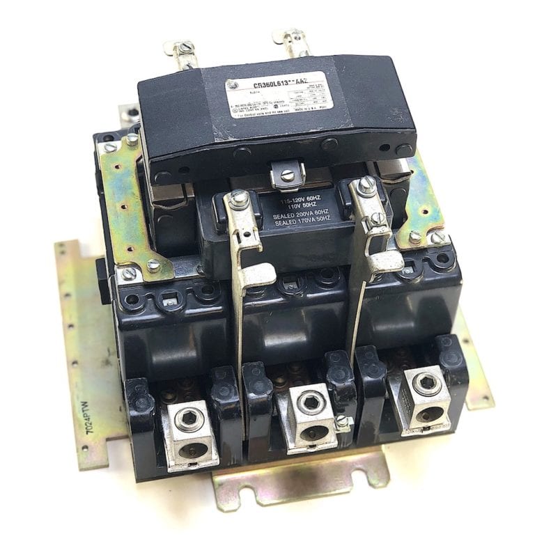 General Electric CR360L61302AAZ 3P 200A 120V Coil Lighting Contactor
