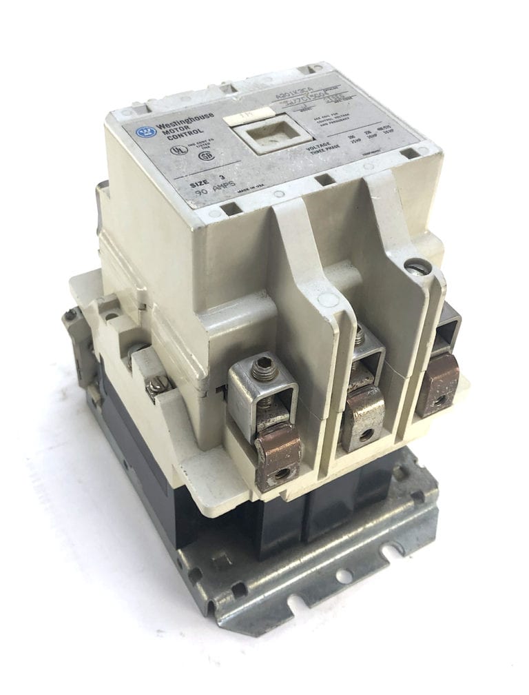 WESTINGHOUSE / CUTLER HAMMER A201KECA-J1 3 POLE CONTACTOR SIZE E - FREE SHIPPING WESTINGHOUSE / CUTLER HAMMER A201KECA-J1 3 POLE CONTACTOR SIZE E - FREE SHIPPING