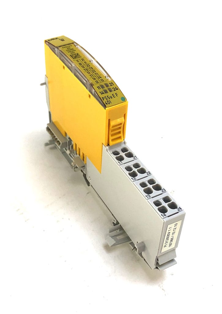 Pilz PSSu E F 4DI 312200 24 Vdc Safety Input Module W/Base | Electrical ...