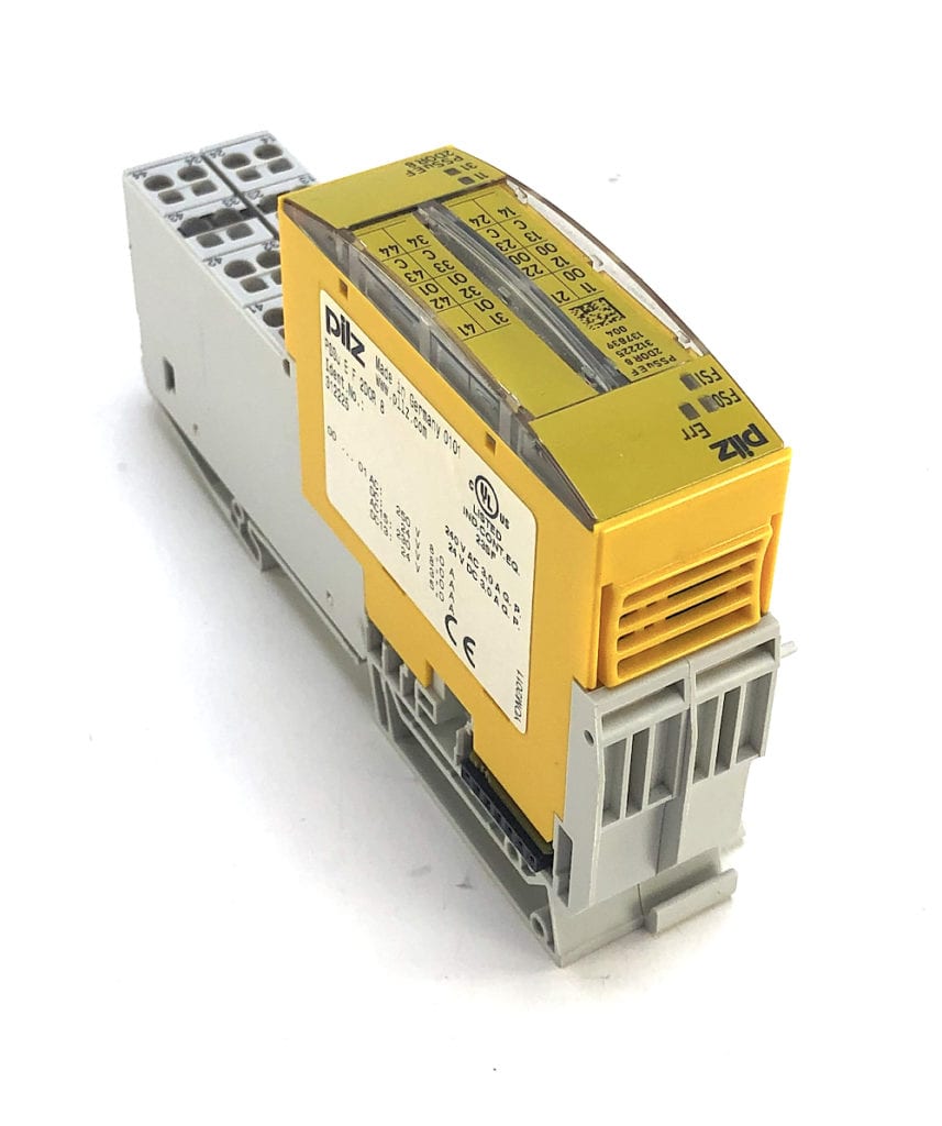 pilz PSSu E F 2DOR 8 312225 24 Vdc Safety Output Module w/Base ...