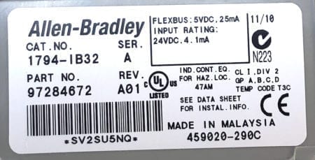 Allen Bradley 1794-IB32-A01