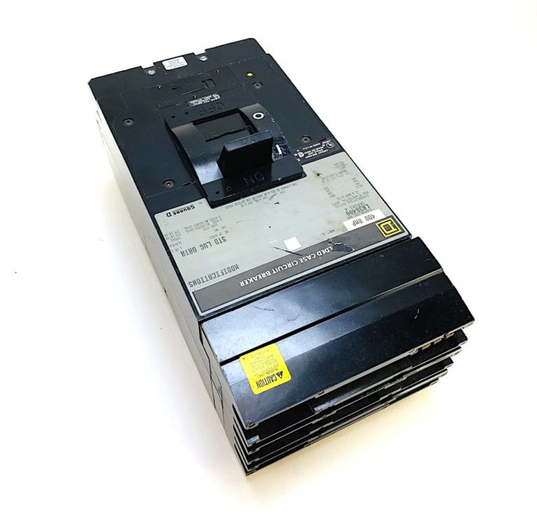 Square D LA36400 3 Pole 400 Amp 600 Vac I-Line Circuit Breaker