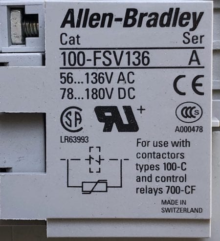 Allen Bradley 100-C72*00