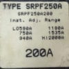 General Electric SRPF250A200