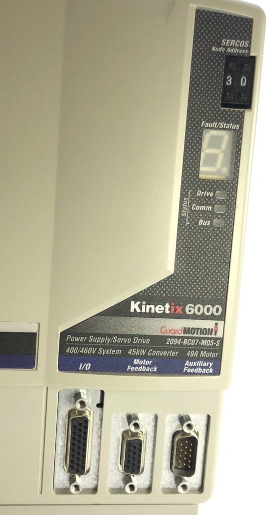 Allen Bradley 2094-BC07-M05-S Kinetix 6000 Axis Module W/Cable ...