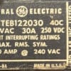General Electric TEB122030-BF