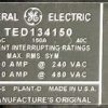 General Electric TED134150-BF