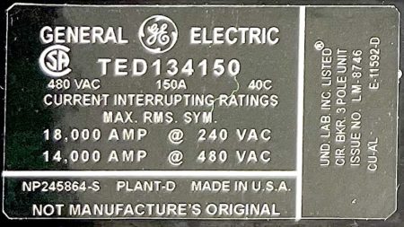 General Electric TED134150-BF