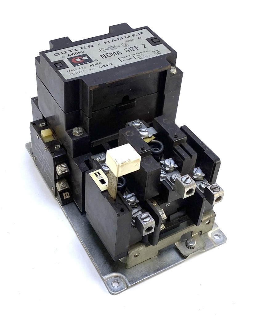 Cutler Hammer A10DN0 Size 2 Ser A1 45A Motor Starter w/120V Coil