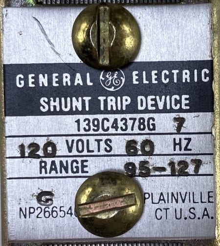 General Electric 139C4378G7