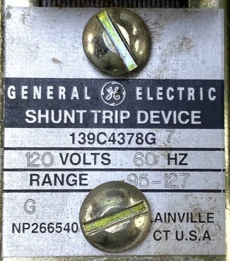 General Electric 139C4378G