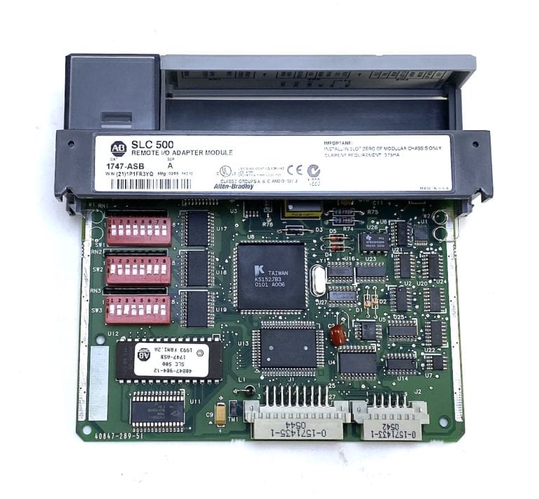 Allen Bradley 1747ASB SLC 500 Remote I/O Adapter Module (Surplus