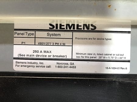 Siemens P1E42ML250CBS
