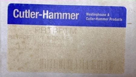 Cutler Hammer Westinghouse PRTBPTM