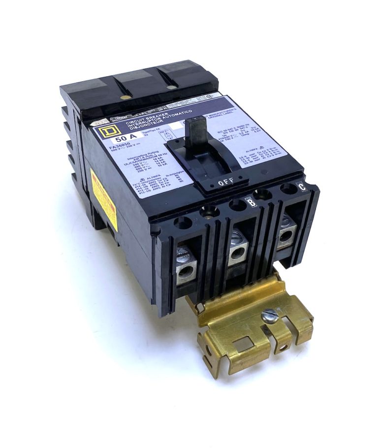 Interruttore Square D FAP3605016M, Tripolare 50A 600V AC, Ricondizionato