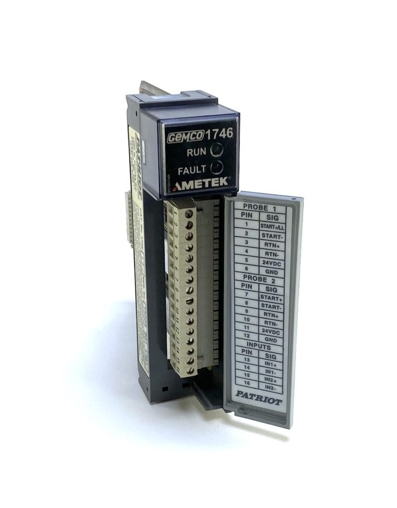 Patriot 1746L2 Gemco Ametek Resolver Input Module Electrical Power