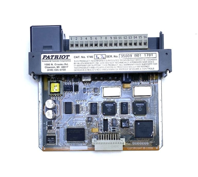 Patriot 1746L2 Gemco Ametek Resolver Input Module (Missing Door