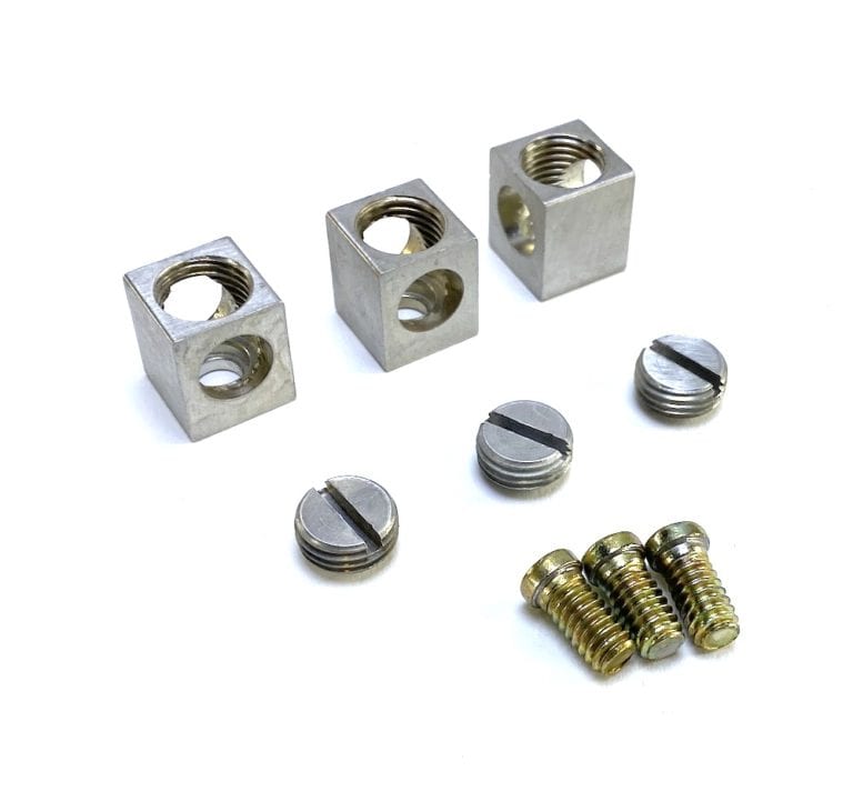 Square D FFrame ILine Lugs w/Inserts + Screws (Set of 3) Electrical