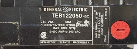 General Electric TEB122050