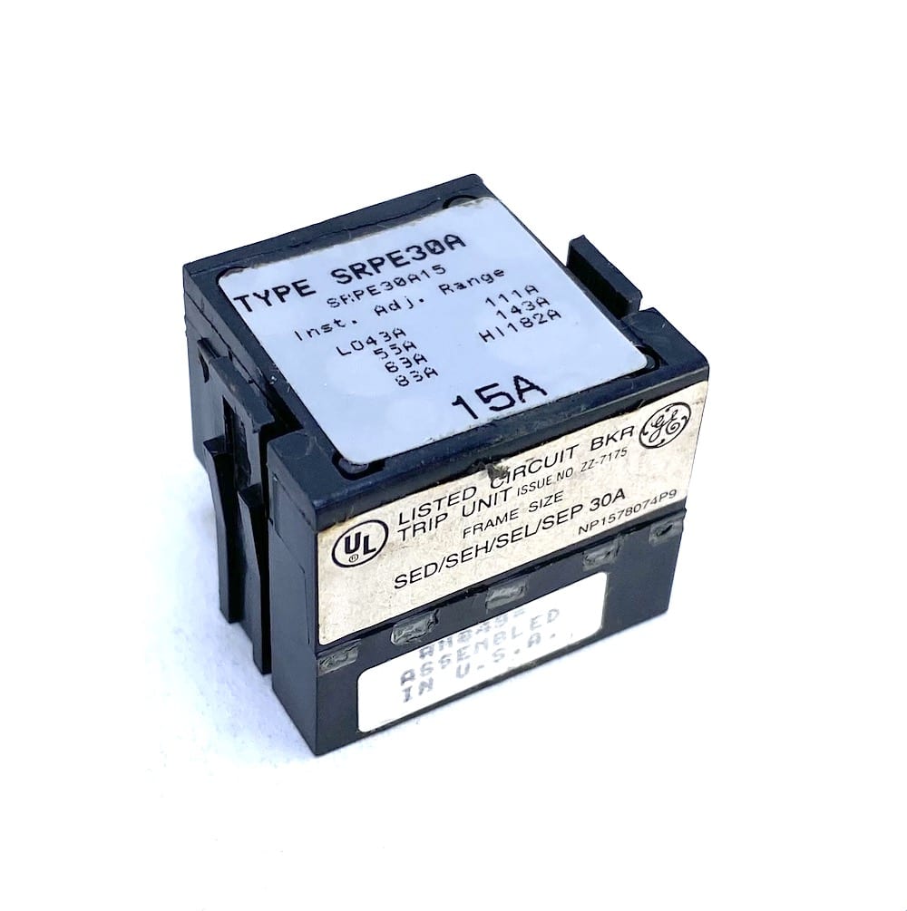 GE SRPE30A30 Rating Plug – New General Electric Circuit Breaker Accessory