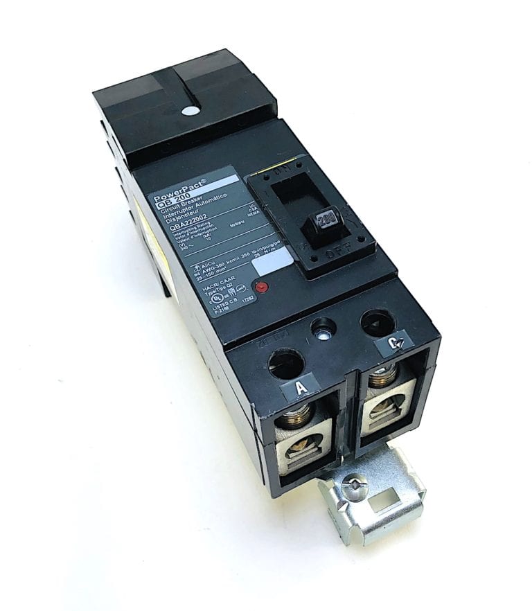 Interruttore Scatolato Square D Q2H22200AC - 200A, 240V, 2 Poli, Nuovo