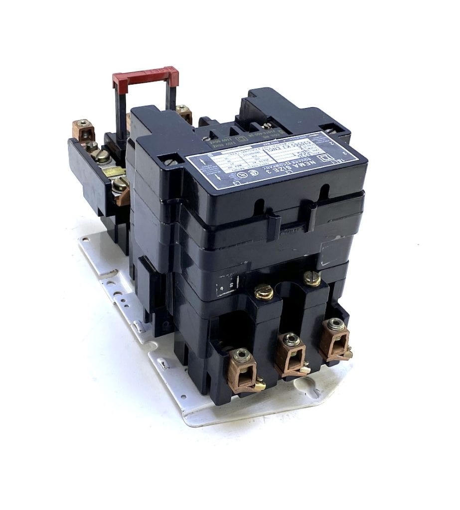 Square D 8536SEG1 NEMA Size 3 Motor Starter w/120 Vac Coil Electrical