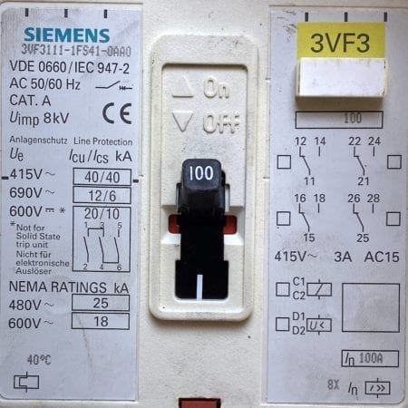 Siemens 3VF3111-1FL41-0AA0
