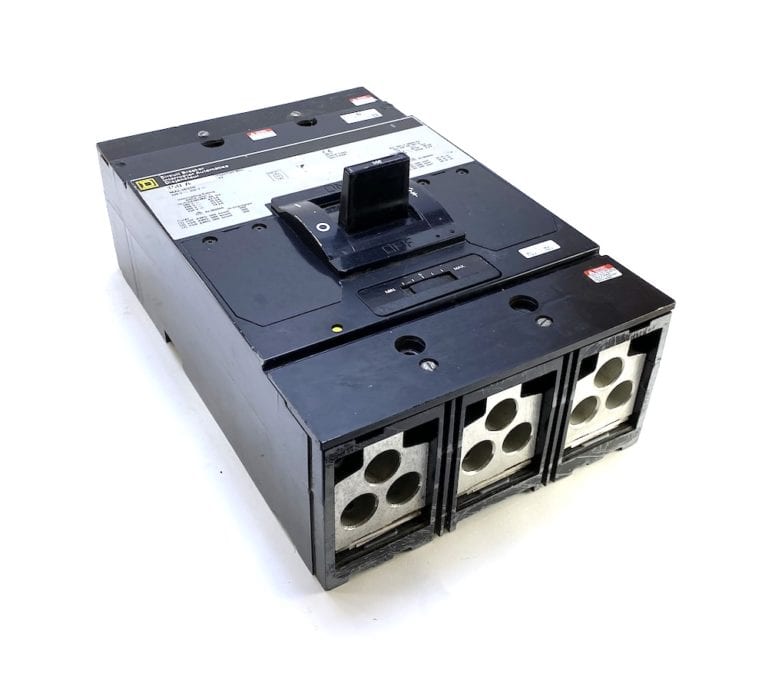 Square D MAL36350 3 Pole 350 Amp 600 Vac Circuit Breaker Electrical