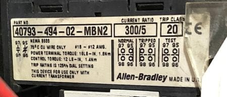 Allen Bradley 2100-SIZE-5