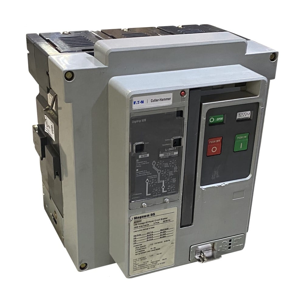 Eaton MDS620 3 Pole 2000A 600V Magnum DS DrawOut Circuit Breaker