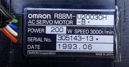 Omron R88M-U20030H-B