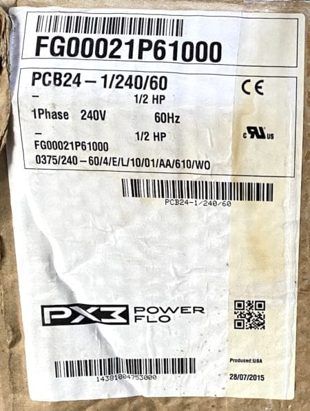 Power Flo PCB24-1/240/60-NIB