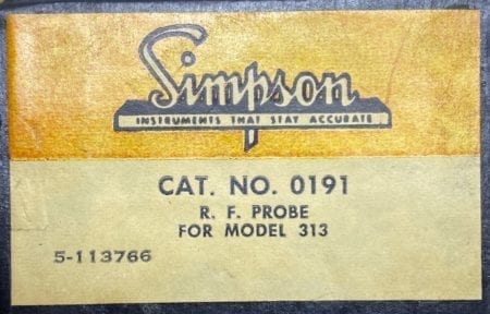 Simpson 0191-NIB