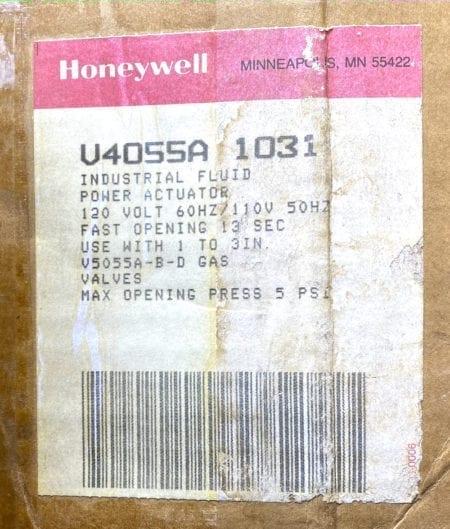 Honeywell V4055A1031-NIB