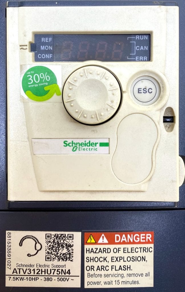 Schneider ATV312HU75N4 7.5KW 10hp Inverter In Box Fast Ship Altivar 312